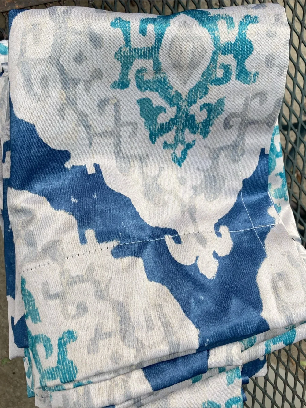 Mainstays Ikat Print Room Darkening Curtains